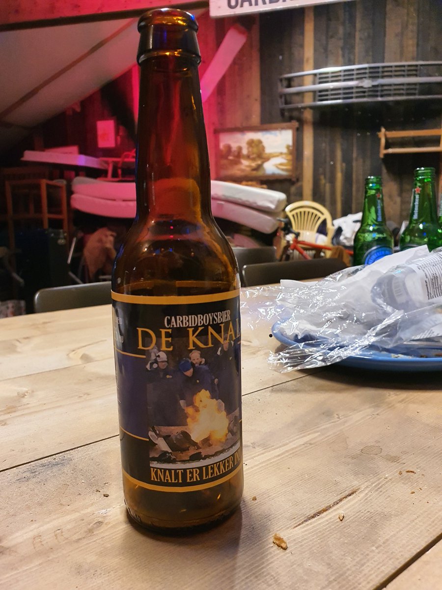 Zo  knallen bij de Carbidboys en dat met overheerlijk carbidboysbier "De Knal"