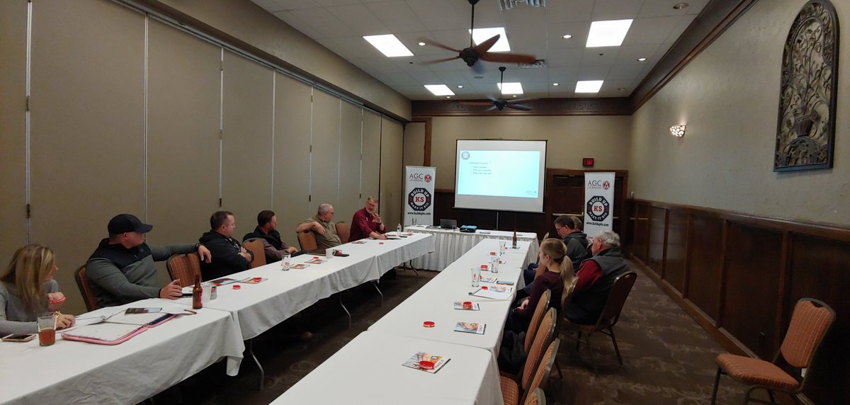 AGC of Kansas' "Build Up Kansas" - buildupks.com hosts a Western Kansas Workforce Summit for residential and commercial construction contractors.  The focus was on partnering with local high-schools/community colleges to deliver a regional construction trades program.