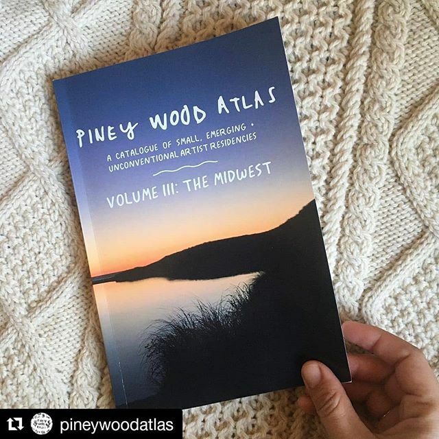 LakesideLabAIR's tweet photo. So stoked to be included in the #Midwest Piney Wood Atlas book! Thanks @pineywoodatlas and congrats on the highly anticipated release! 💙
.
.
#Repost @pineywoodatlas (@get_repost)
・・・
The Midwest book is here!!!!
It features 17 in-depth profiles of alternative residencies… https://t.co/iWZaAx5VxP