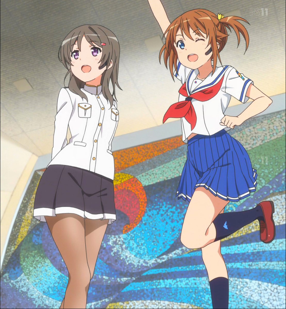 キャプつなぎ ハイスクール フリート はいふり Ova