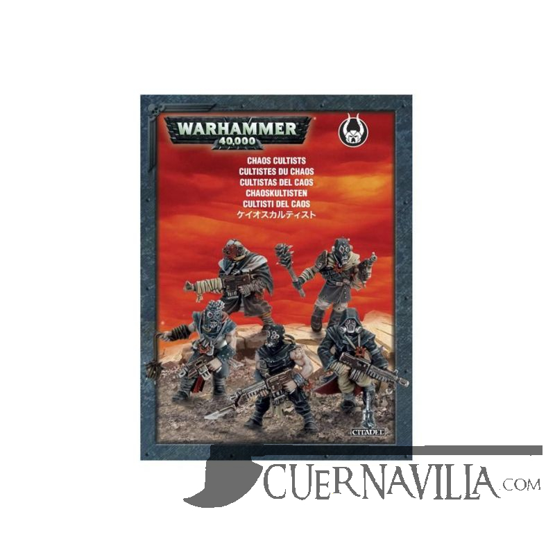 ¡Hola!

Hoy tenemos este kit de 5 miniaturas de Los Cultistas del Caos, se pueden encontrar en casi cualquier lugar al que haya llegado el Imperium.

cuernavilla.com/chaos-cultists…