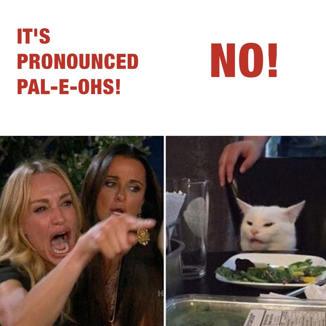 PaliosPlano's tweet photo. Pal-E-Ohs or Paul-e-ohs, you can say it however you like as long as you're enjoying our delicious pizza! 😂 #Palios #CatLadyMeme https://t.co/AicoTVMubI