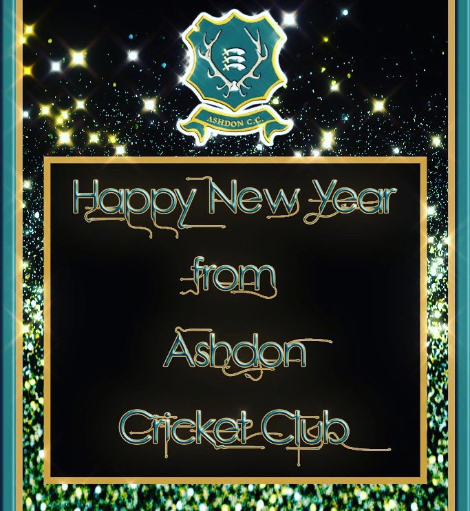 Happy New Year from Ashdon Cricket Club. We hope you have a great night and a fantastic 2020 #ashdon #villagecricket #2020