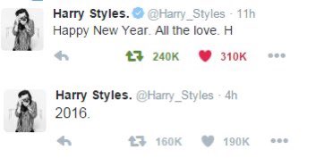 hstylespics's tweet photo. it’s not a new year till Harry announces it https://t.co/57YWc17SOM