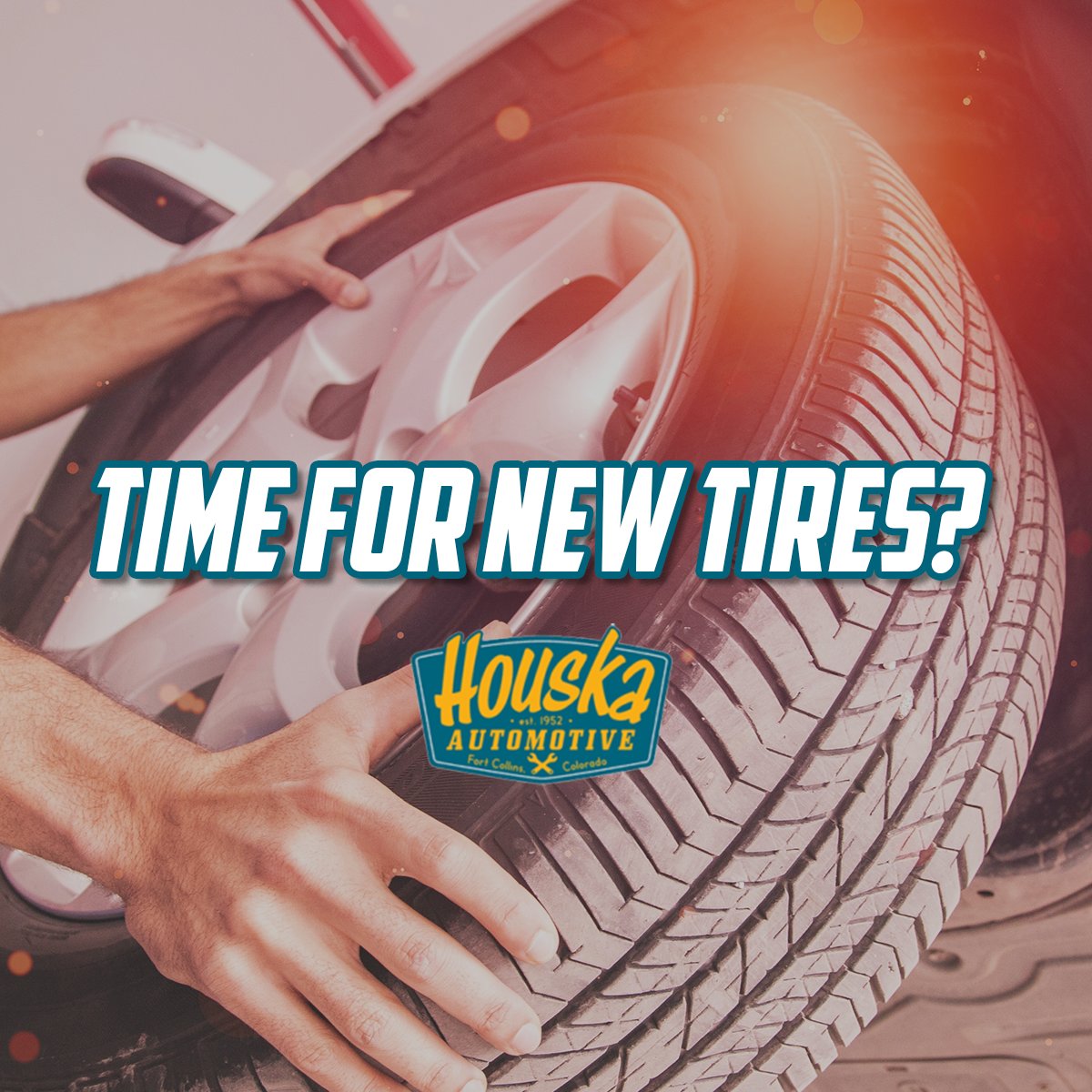 HouskaAuto's tweet photo. We are here to make buying tires easy! Give us a call and one of our tire shop's expert advisers will help you out! 970-482-0307 https://t.co/kTs80RdE4P