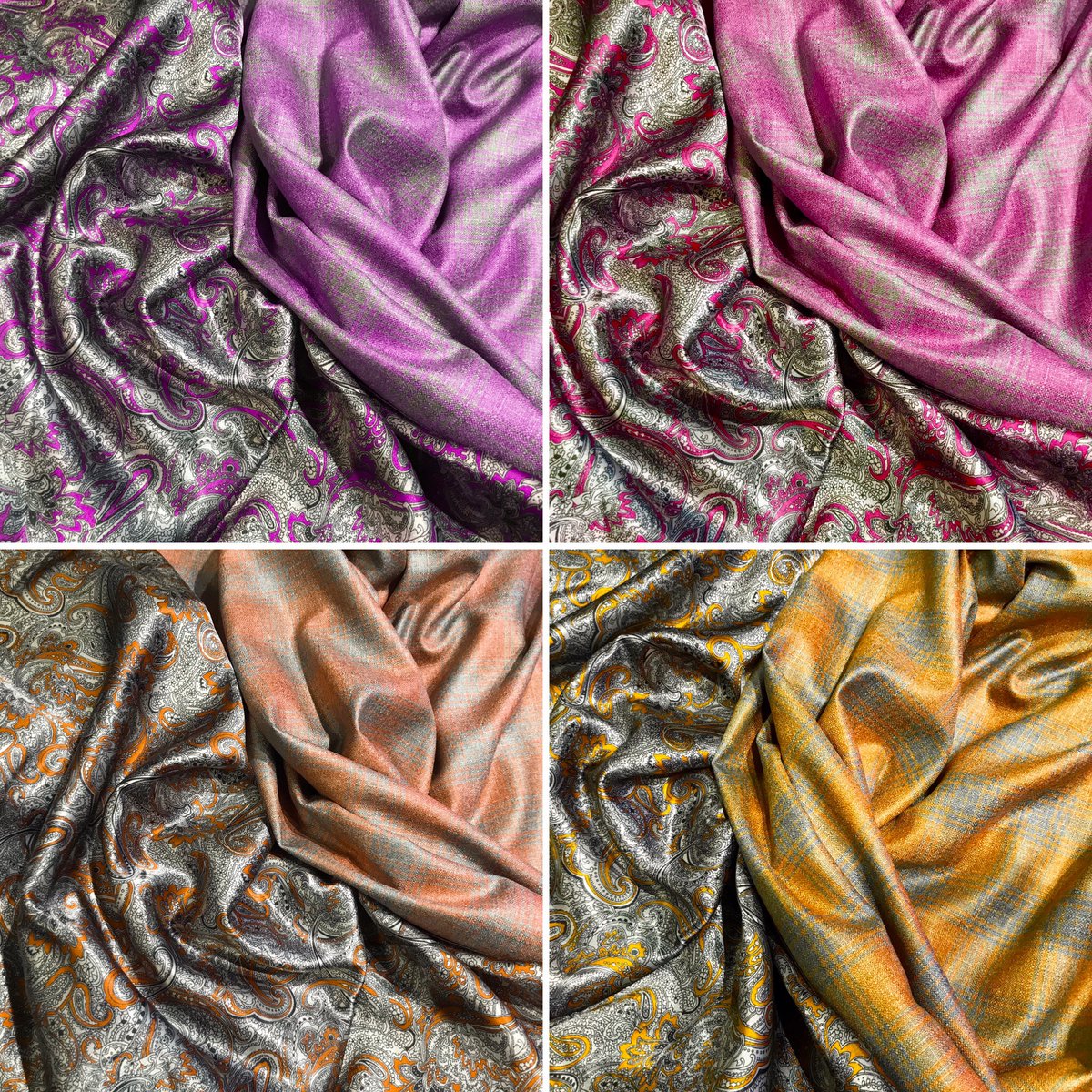 JohnFerrigamo's tweet photo. Arranging our new English and Italian fabric collections of world Class mills for spring and summer to launch March 2020 https://t.co/ApVQhl7KxM