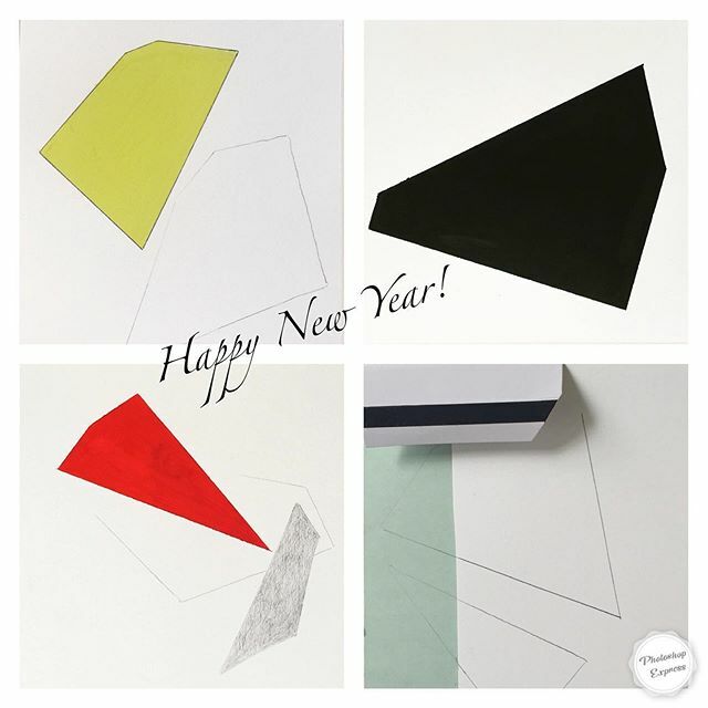 MelCarrGallery's tweet photo. Happy New Year! Thank you to all who made MCG an #art filled year! In reflecting on the past year I came across this #series of #drawings that I was #collaborating on w @asilverduran. Cheers to a new year filled with more #collaboration and #making! #abstraction #geometric #… https://t.co/E0iz100v0a