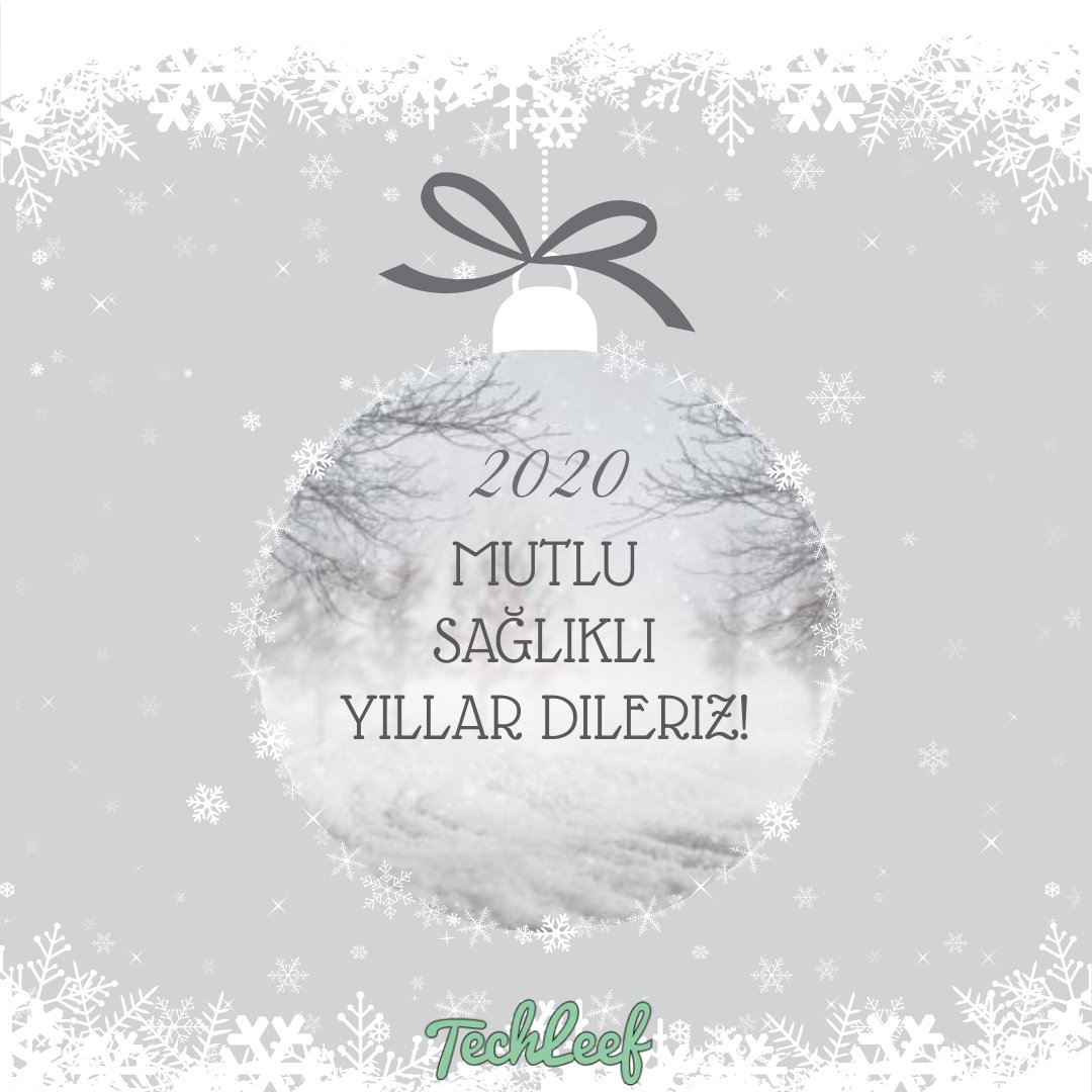 Techleefcom's tweet photo. Mutlu Sağlıklı Yıllar Dileriz..
Hoşgeldin 2020🍀🎄
#MutluYıllar https://t.co/5WEagnsavz