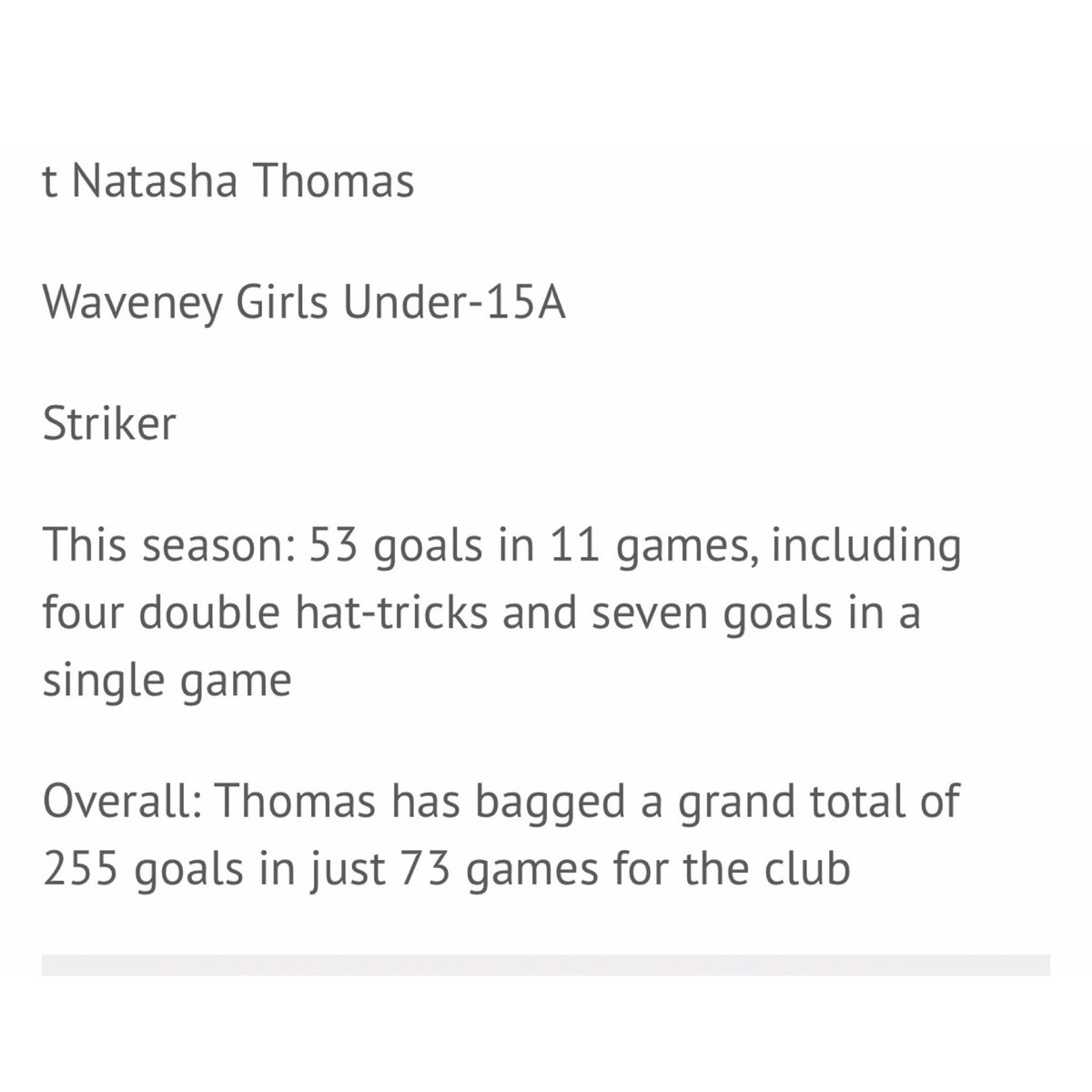 NatashaThomas_7's tweet photo. These photo’s sum up my 10 years of football from the Waveney days to Lowestoft and now with Ipswich town football club.... we love a few cheeky stats from the Waveney days 😂👌🏽 #10years #love #passion #memories #footballslife https://t.co/N1Z1vEkgYm