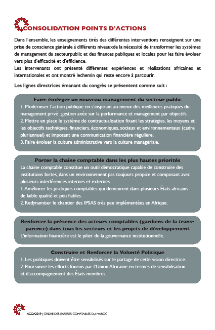 OecMaroc's tweet photo. L'Ordre des Experts-Comptables souhaite une belle et heureuse année 2020 à ses membres et à ses partenaires.
Sans leur énergie, porter des messages forts pour stimuler la performance du secteur public, lors du Congrès Africain  n'aurait pas été possible, devant 1265 participants. https://t.co/X7aLVjYgRk