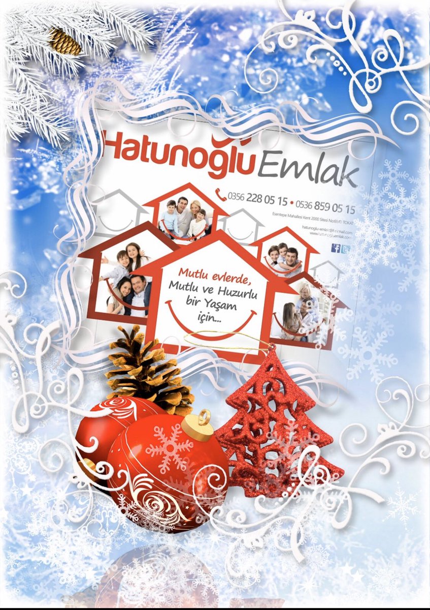 Sevdiklerinizle Beraber Nice Mutlu Yıllara 🎈 📍 <a href="/hatunogluemlak/">hatunoğlu gayrimenkul</a> 
#tokat #yeniyıl #2020NewYear