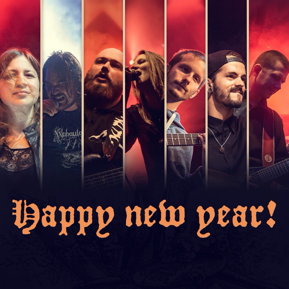 Happy new year everybody, have a great one tonight 🤘🎉 #abinchova #folkmetal #melodicdeathmetal #swissmetal