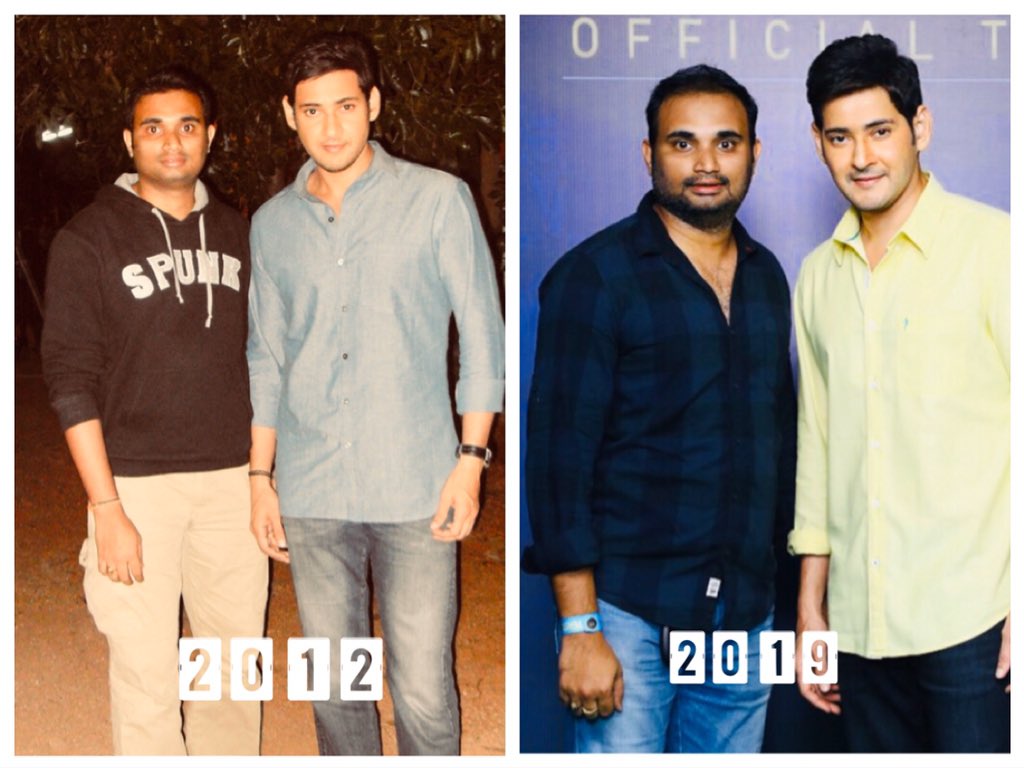santumunuganti's tweet photo. Decade to be remembered had an oppurtuntiy to meet @urstrulyMahesh before #SVSC in Dec 2012 and now again in Dec 2019 for #SarileruNeekevvaru
#SSMBFansPhotoShoot #SSMBInMillionHearts https://t.co/9KPJbuj0ru