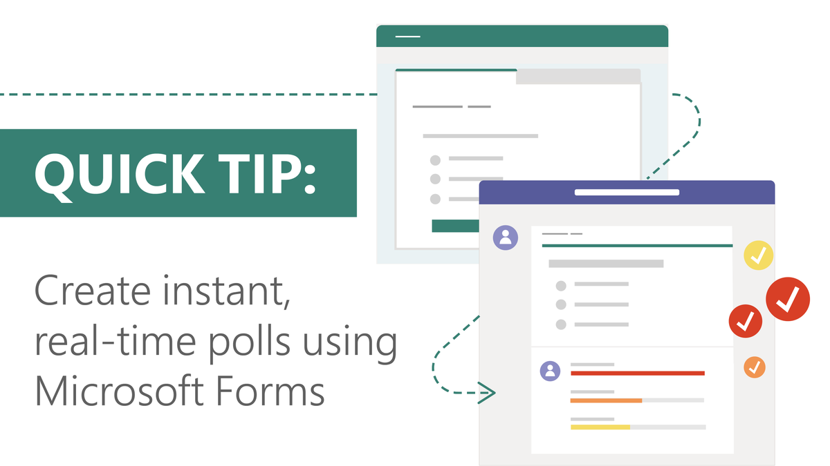 MicrosoftEDU's tweet photo. #EdTip: Did you know you can embed polls into your Teams channels? Learn how to create instant, real-time polls using Microsoft Forms in this 1-minute tutorial: https://t.co/xUj1XYvLE6 #MicrosoftEDU https://t.co/A5hqg5UCTq