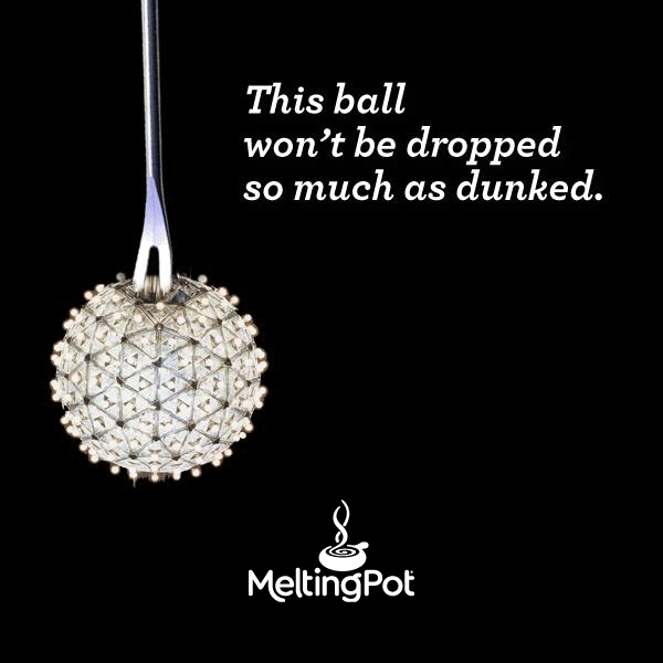 MeltingpotUnvC's tweet photo. Wishing all our Fondue Fans a safe, happy and cheesy New Year! 🎉  🧀 🍫 ♨️
#2020 #newyear #fondue #meltingpot https://t.co/0Tei6MfN4h