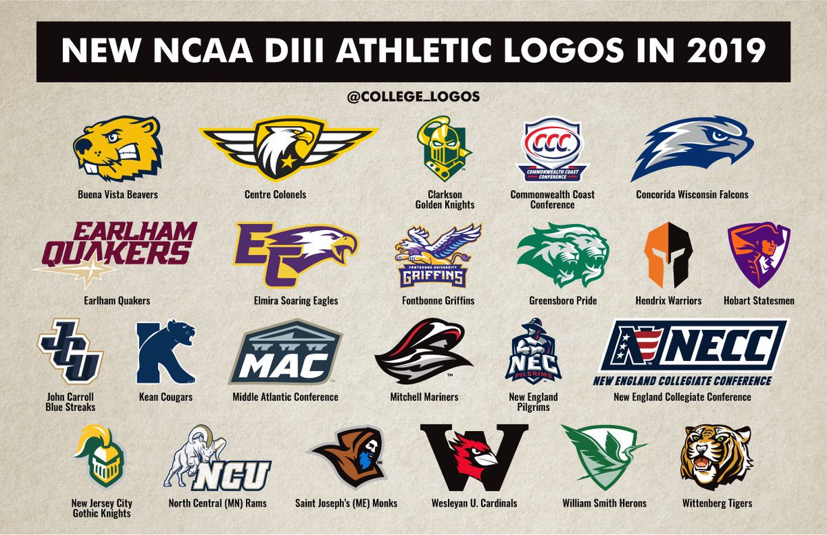 College Sport Logos