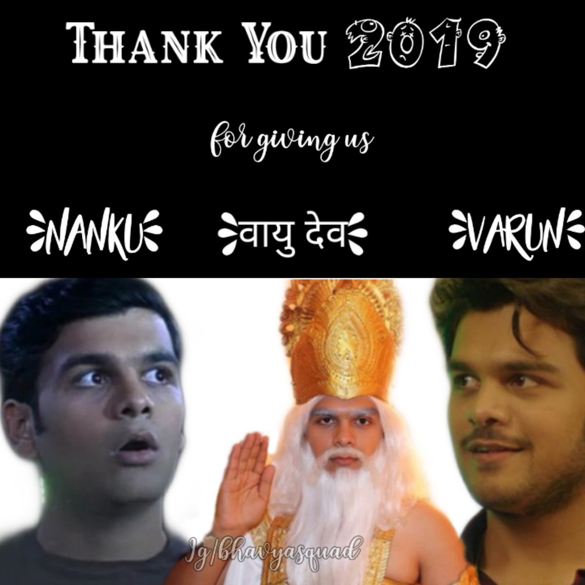 bhavyasquad's tweet photo. Thank you 2019ЁЯШНЁЯШЗ
@gandhibhavya60
#nanku #vayudev #varooon #konhaiyaartupyarhogya https://t.co/XMUh55yp42