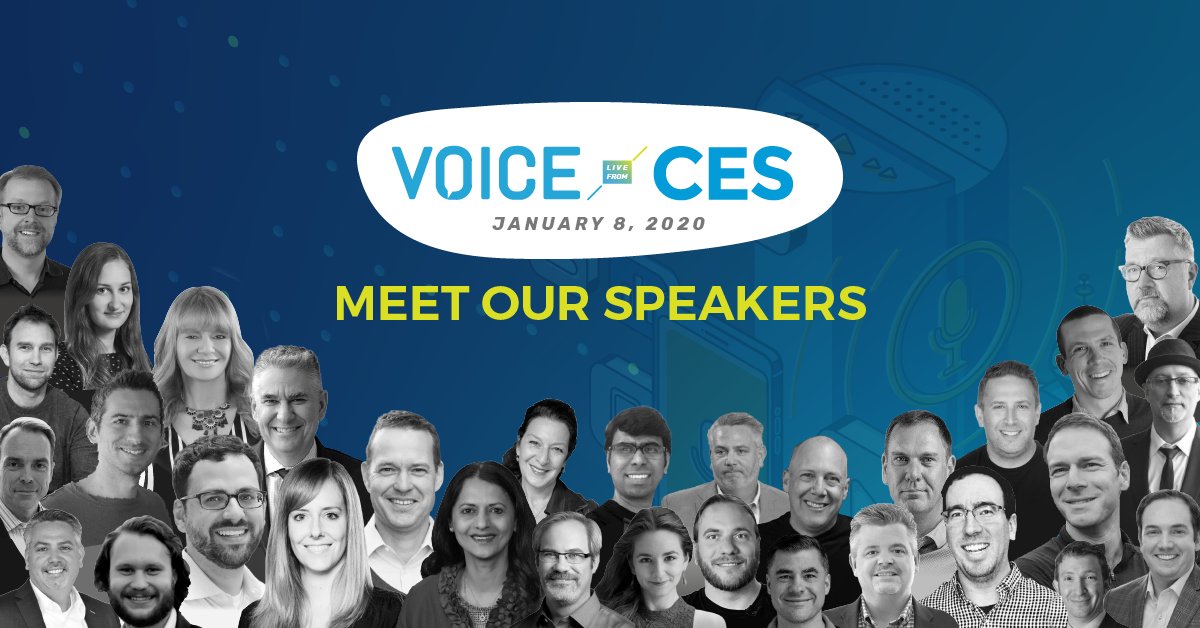 GotoAgenticAI's tweet photo. VOICE Live From @CES will take place next week (January 8, 2020) and will comprise of a full day of keynotes, brand case studies, fresh research, investors and more. Register here ▶️ https://t.co/QPCCZB4Hfd #CES2020 #voice https://t.co/VieY5dKw48
