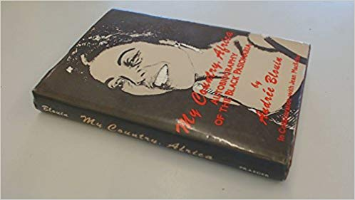 DaveEvansPhD's tweet photo. @ghadaalatrash @sandraamushi @sandras_story @AbigailPesta @amirelsir @GERVASIOKAISER @MohamedouOuld @LarrySiems @HachetteUS @HachetteBooks @mathieusapin @Aya_De_Yopougon @FlyingEyeBooks @DayoForster @wavelandpress @SaraHanaburgh @uvapress @JethroSoutar @dedalusbooks @sunshineabroad Born to a French father &amp; a Central African mother, Andrée Blouin grew up in an orphanage &amp; later fought for freedom from colonialism for several African nations. In *My Country, Africa*, she tells her story. https://t.co/WUtQX7Vxqp #ReadAfricanWriters #52 #CentralAfricanRepublic https://t.co/Am8xRuaC9v