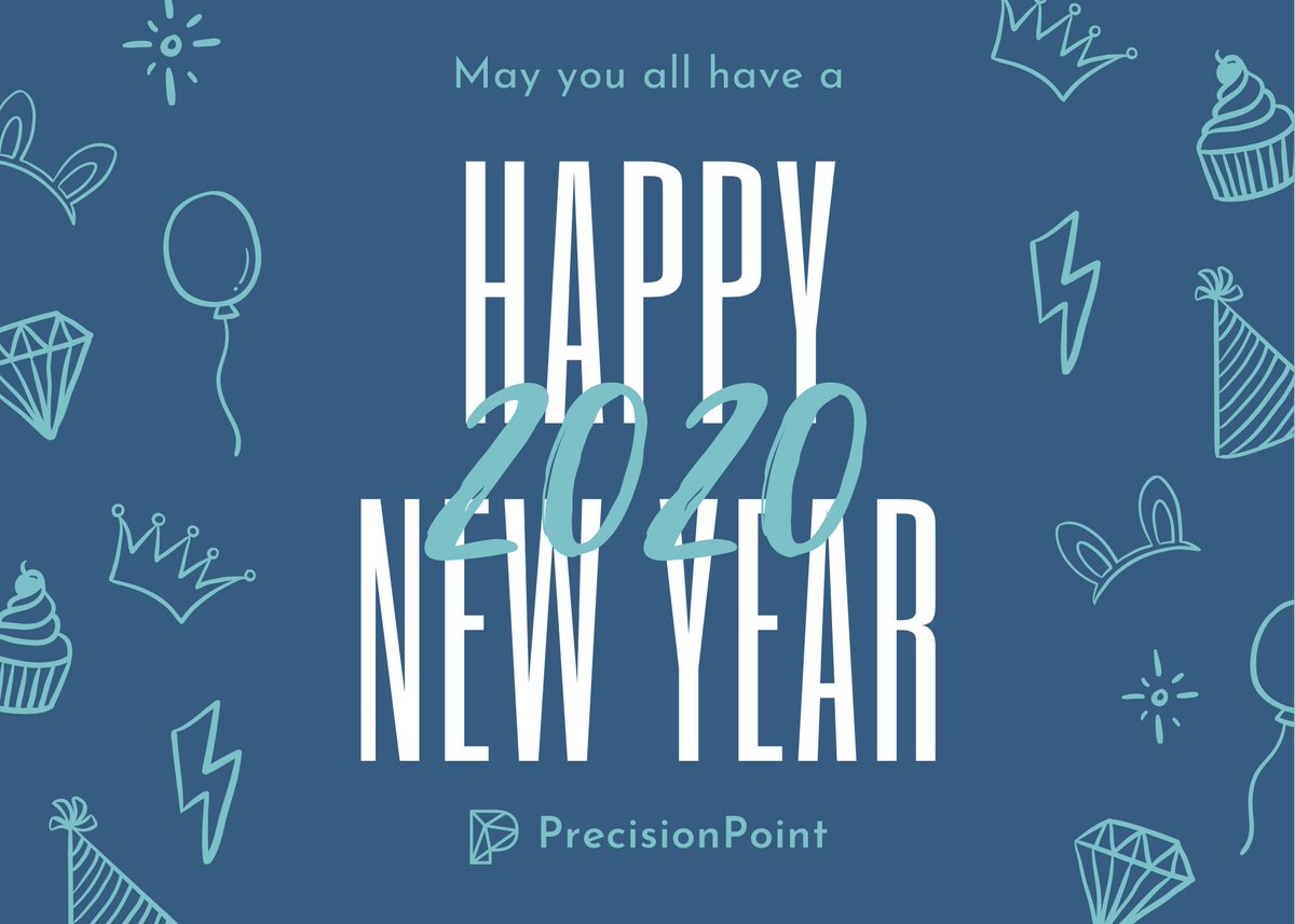 We hope this past year has been a good one for you. From all those at PrecisionPoint, we wish you a wonderful 2020! 

#newyears #2020 #happynewyears #precisionpoint