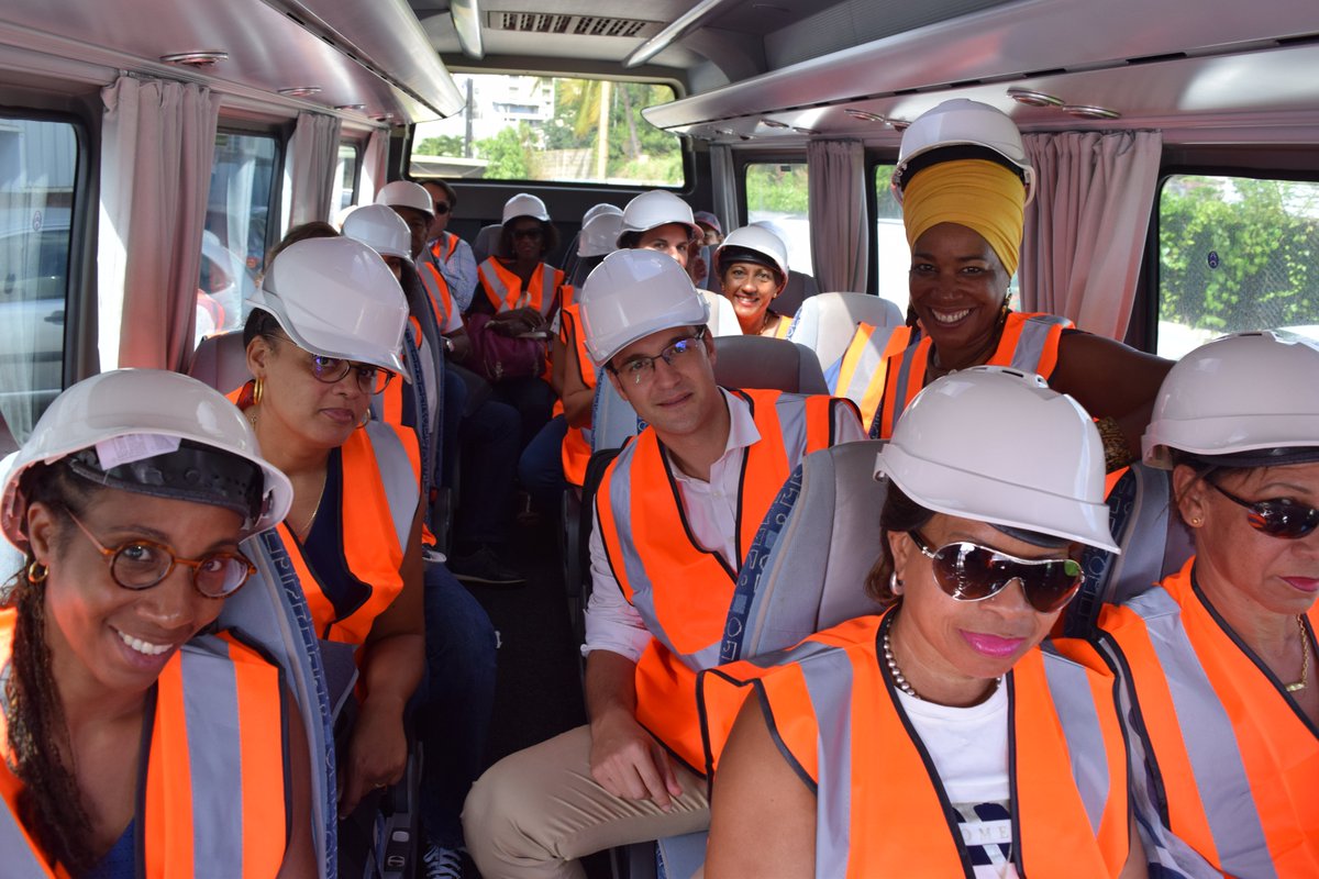 NPicchiottino's tweet photo. Le 19/12 l’agence @AFD_France de #Martinique a eu le plaisir de visiter le Grand Port Maritime de la Martinique (#GPMLM) que @AFD_France accompagne dans sa stratégie de #PortVert (#transitionenergetique, #biodiversité, #portcitoyen, #cooperationrégionale) https://t.co/lYNK6BZvAf