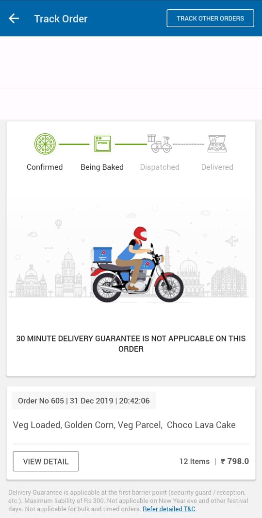 Harsh_Wardhan_P's tweet photo. I thought of celebrating it by ordering Pizza for family members....
But it became the test of patience... It is almost 2 hour but I haven't received it. Very poor service and highly disappointed.
@dominos @dominos_india @Dominos_UK https://t.co/sCBLsSI2y0
