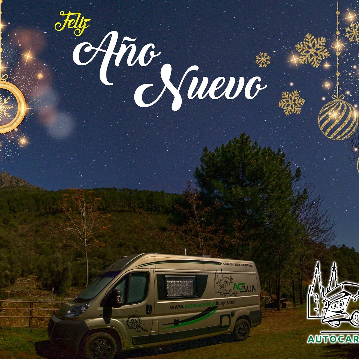 GAutocaravanas's tweet photo. El equipo de Autocaravanas Burgos-AcBur, les desea una buena salida y entrada de año...
Un 2020 lleno de ilusiones q cumplir y lugares por descubrir...
🥂🍾🍾🥂 https://t.co/8SYSSnuhsx