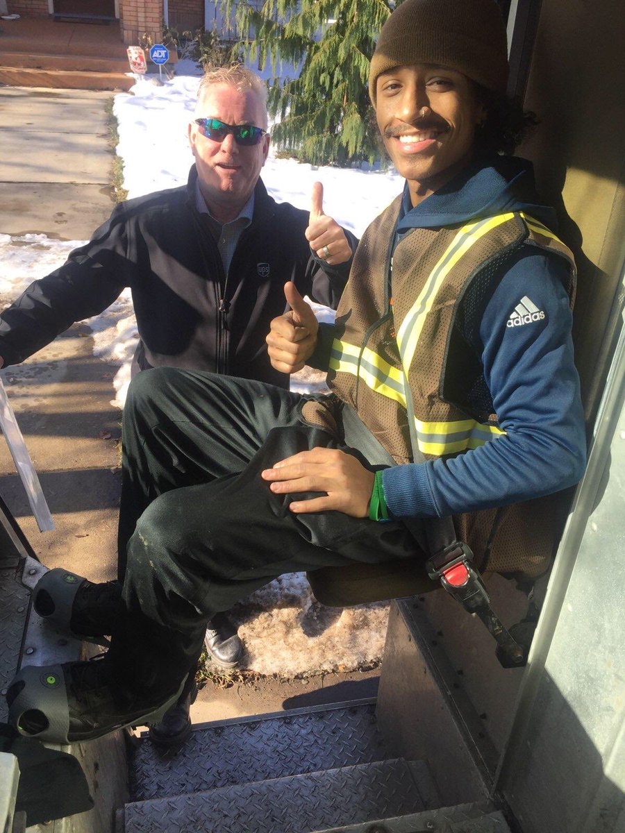 Helper in Jamestown had plenty of sleep hydrated throughout the day and wearing ice cleats <a href="/safetyfirstNED/">Northeast District Safety</a> #nedfinishstrong