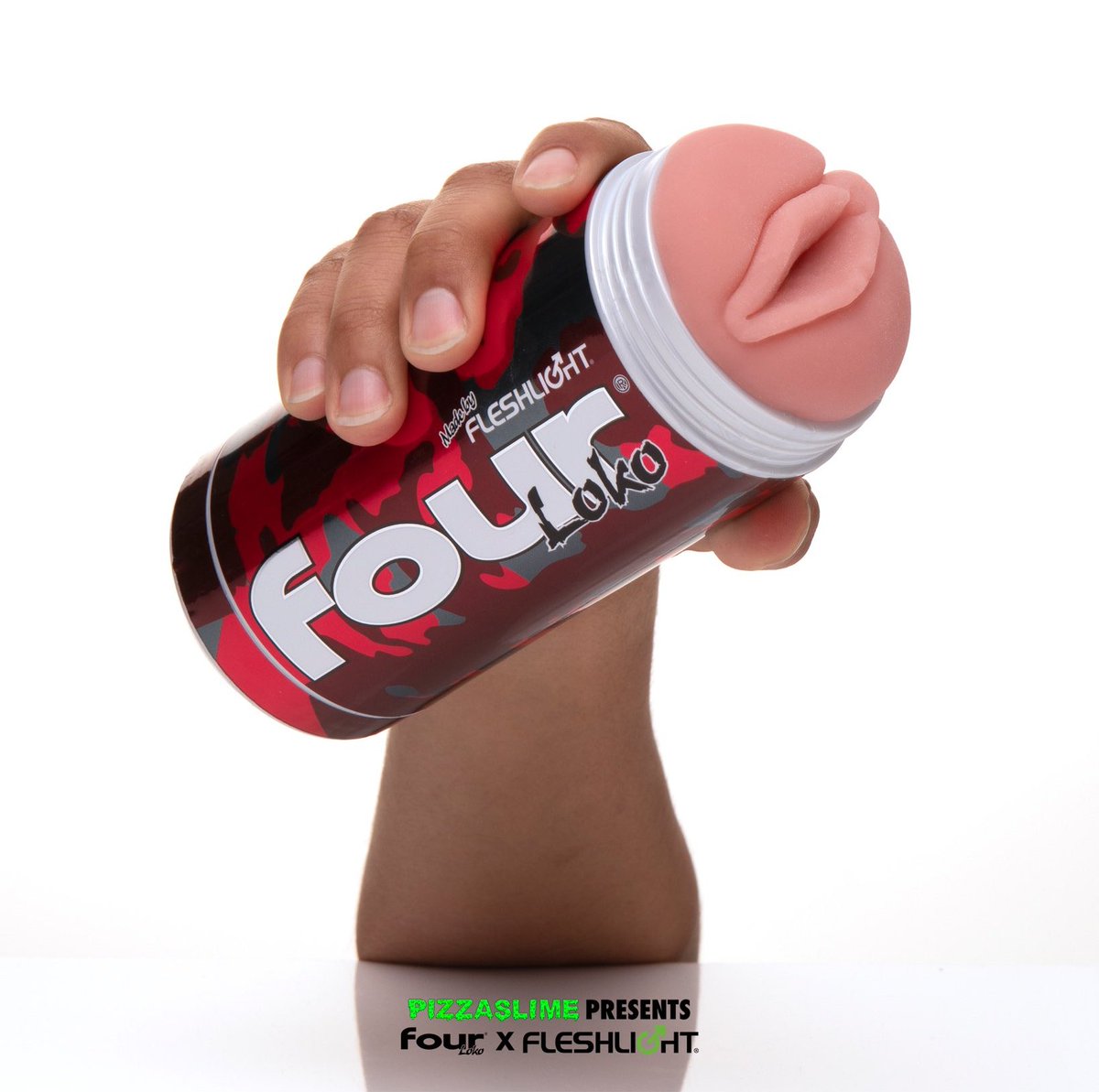 Like and RT for a chance to win a Fleshlight Four Loko Sex in a Can. 