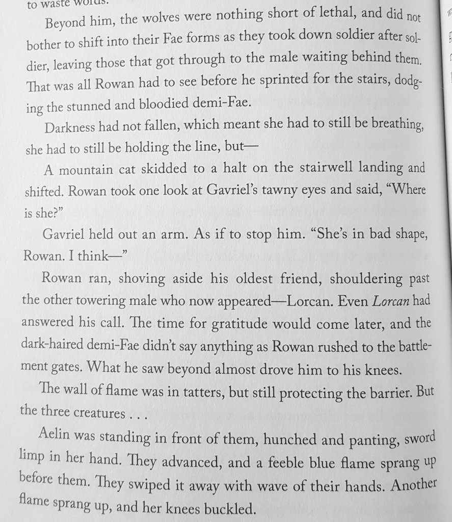 "Rowan had not come back to help. But she told herself he would come, and he would help, because it was not weakness to admit she needed him."
