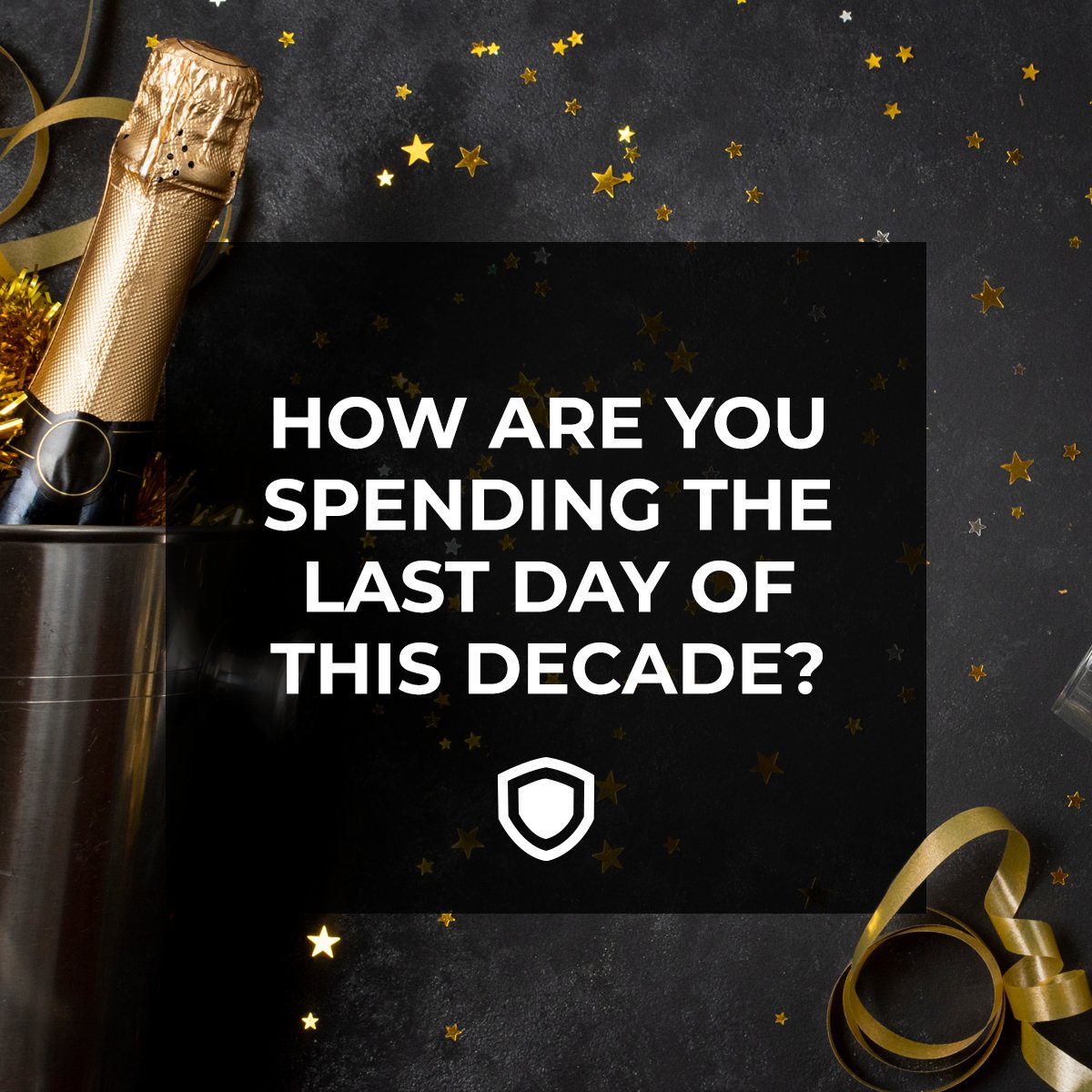 SocialHeroMedia's tweet photo. Not only is it the end of the year, but the end of an entire decade! How will you spend your last day of the 2010s? #newyearseve https://t.co/dyzvADS0cV