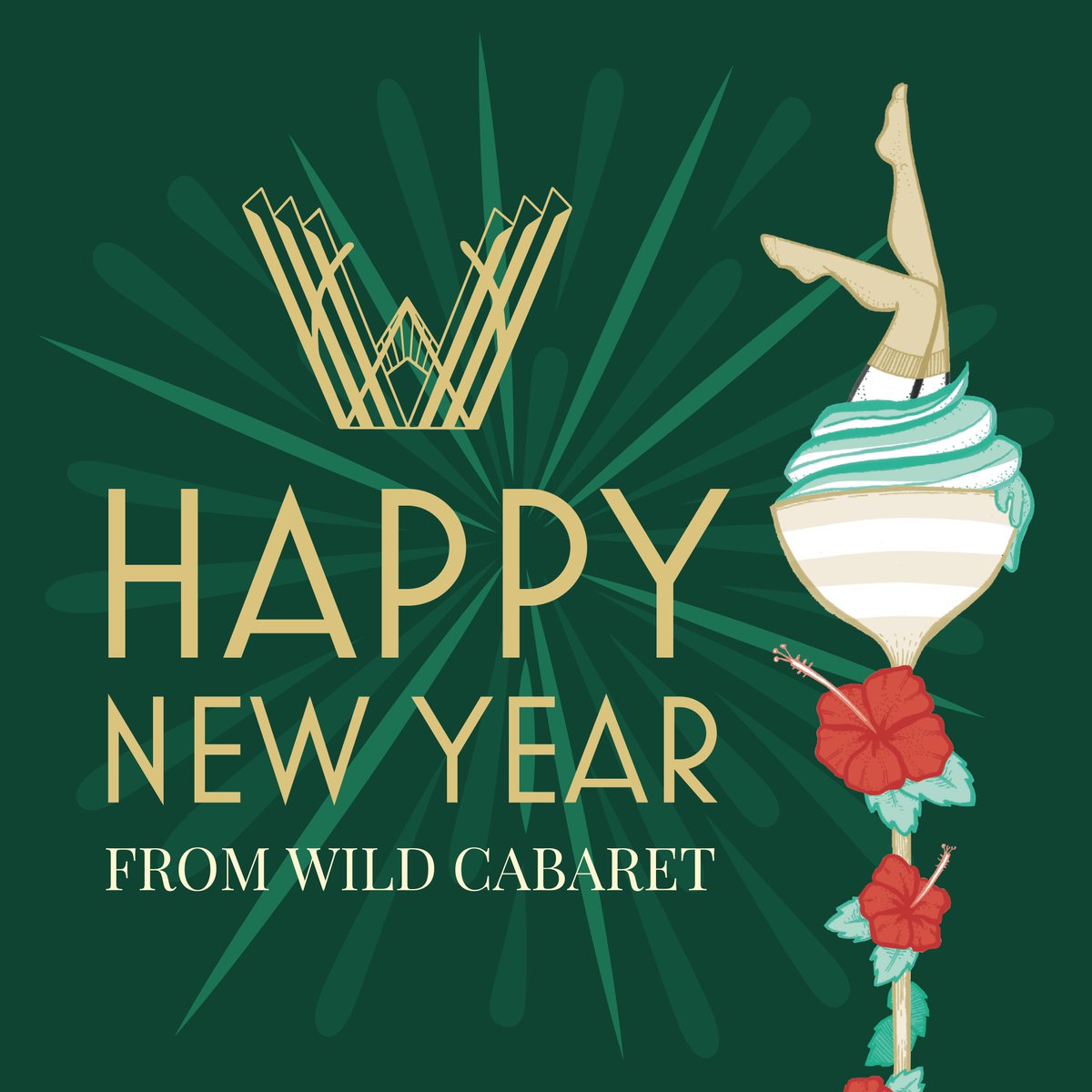 Happy New Year to all from Wild Cabaret!🥂

We hope that 2020 is a happy and prosperous year for everyone, and we cannot wait to bring in a new decade with our fantastic guests tonight 🎇✨