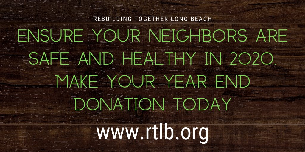 RTLongBeach's tweet photo. #NeighborsNeedNeighbors #SafeAtHome #PeaceAndJoy #YearEndGiving #Start2020Right https://t.co/PsyR8ea6UY
