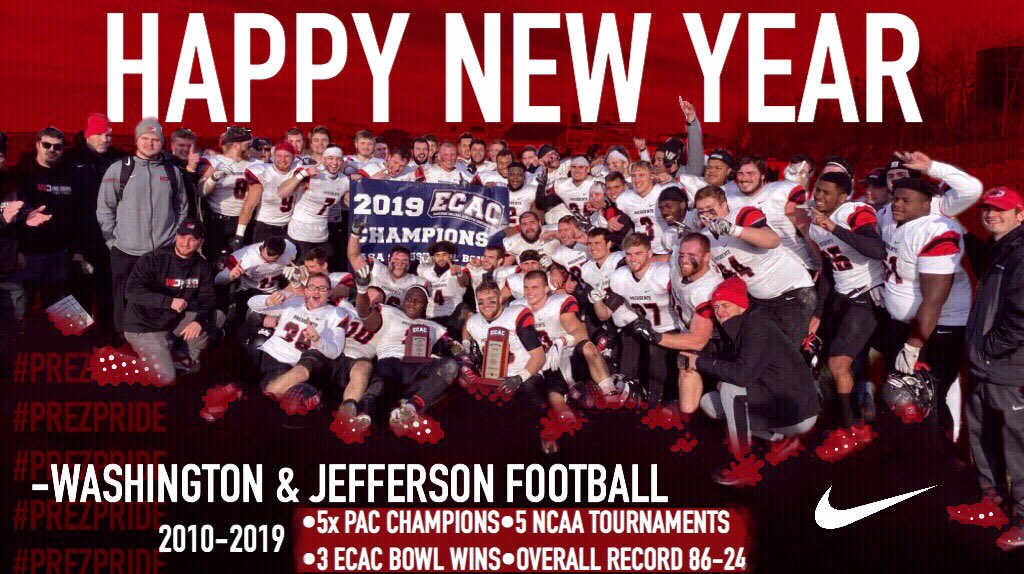 WJFootball's tweet photo. Great Decade.  2020’s will be better.  Believe it!!!!! https://t.co/f2qOCbdeSr