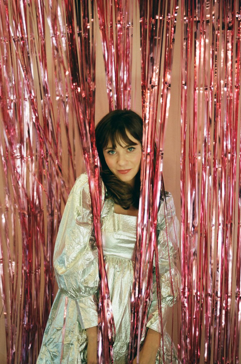 ZooeyDeschanel's tweet photo. Probably going to make it to midnight tonight but no promises! Happy New Year! https://t.co/biy5BCVWkJ