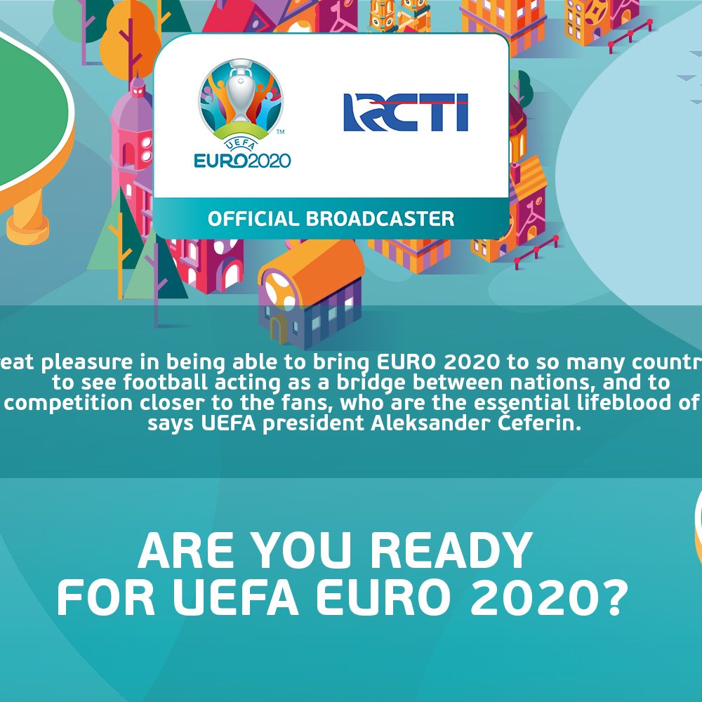 Rcti Sports On Twitter Rcti As Official Broadcaster Euro 2020