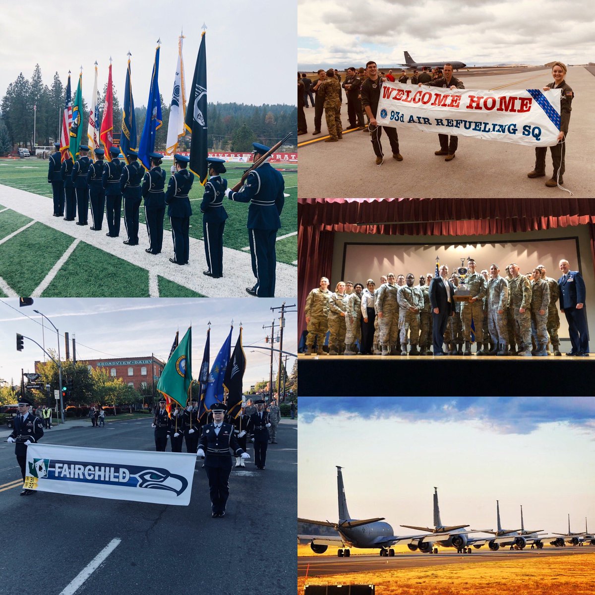 92arwcommander's tweet photo. Thank you for a truly exceptional 2019 Team Fairchild! Here are just a handful of moments that capture the incredible spirit that defines this team! You are truly an inspiration and I know 2020 will see this team soaring even higher! #TeamFairchild #FamesFavoredFew #Airmen https://t.co/WgPVHwcQrB