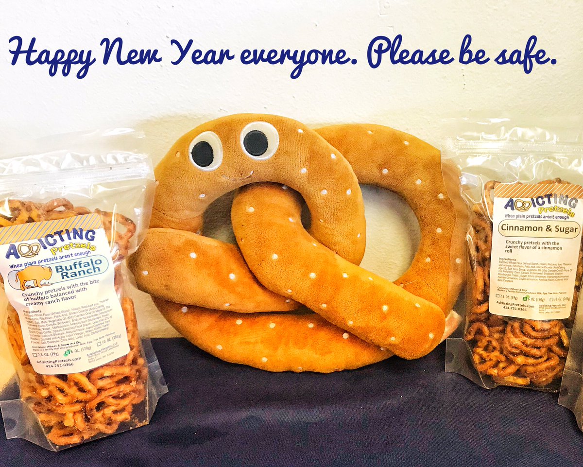We are closed 12/31/19 &amp; 1/1/20 to spend time with family. 

Go Badgers!! 

#KnottyAdventures
#SeasonPretzels
#RoseBowl 
#OnWisconsin