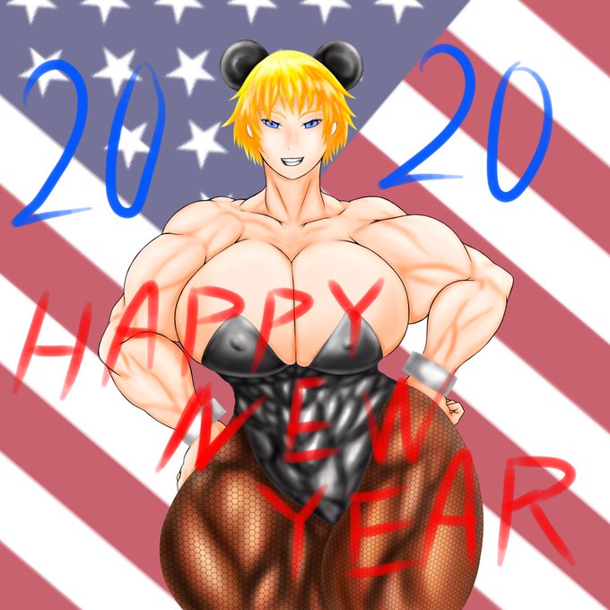 明けましておめでとうございます
皆皆様今年もよろしくお願いします💪🏾🐭ムキムキ～ラットガール 