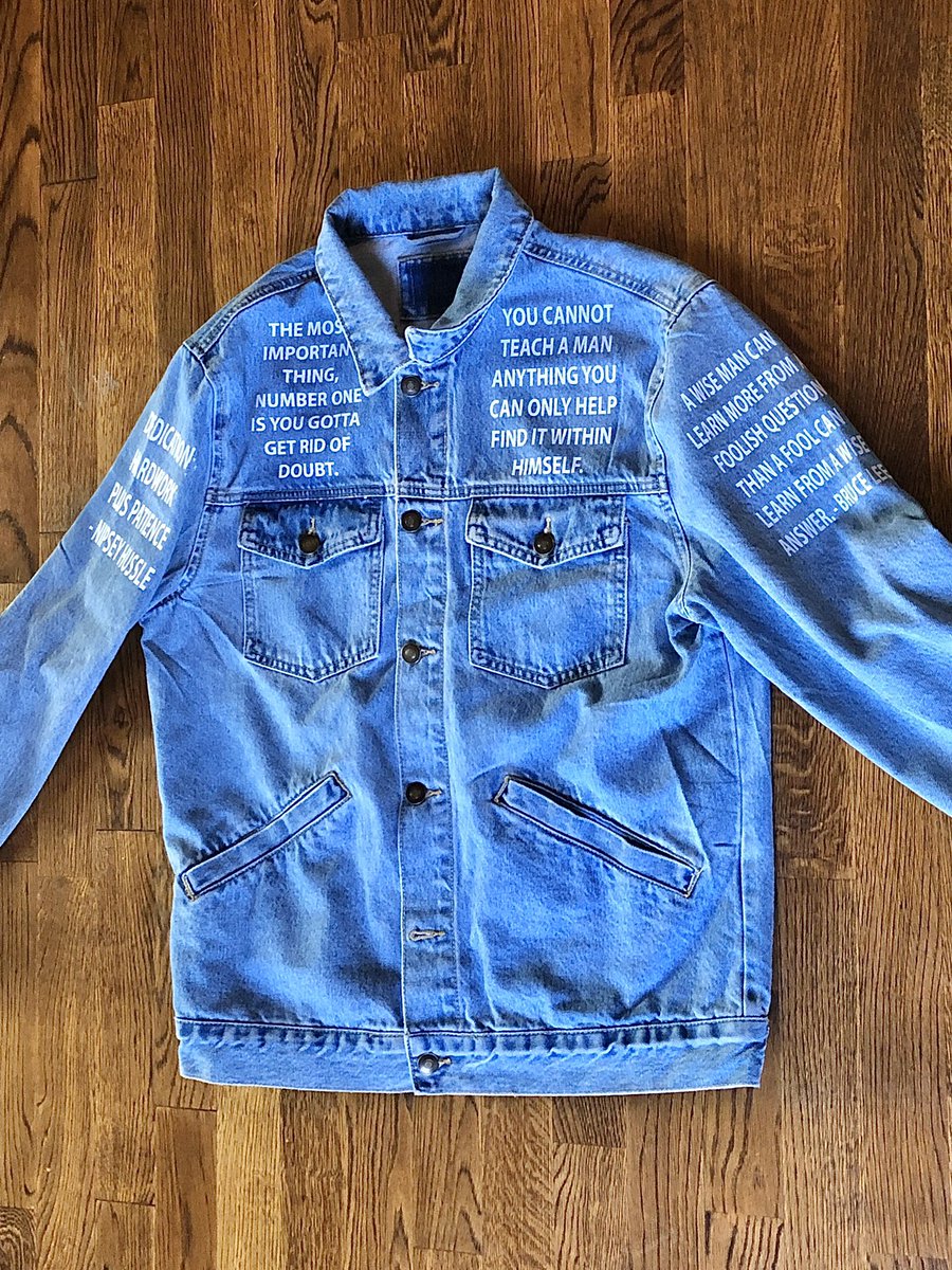 teach_men's tweet photo. All Sizes available S-XXLπ¨
WORDS ARE POWERFUL
blue jeans jacket
#teachergram #education #blackteachersmatters #atlantaeducators #atlantateachers #blackmenteach #blackeducation #instagood #fashion #blackmenfashion #supportblackownedbusinesses #oprah #kingjames https://t.co/MhVKoCqiSg