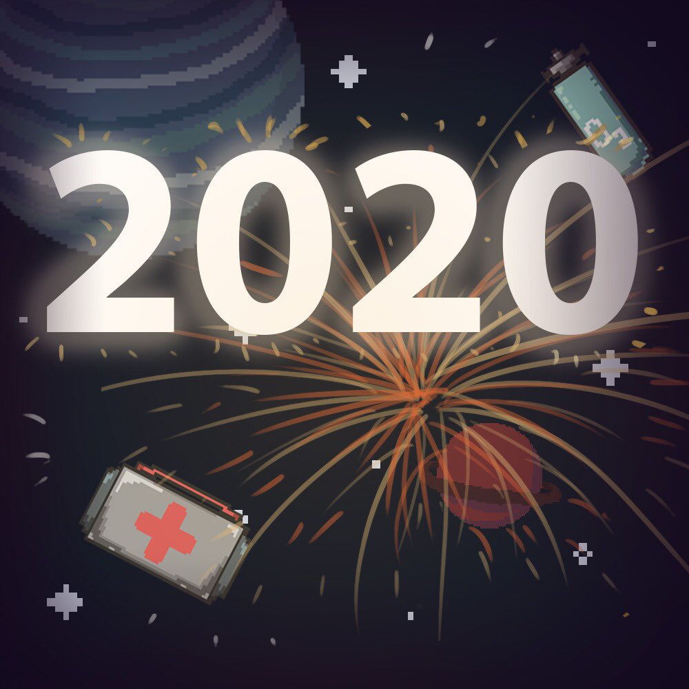 konsonautic's tweet photo. We had an amazing year 2019. Thanks to all the supporters, friends and teachers who helped our startup come to life. We are happy to be part of such a great community. See you all in 2020. - @GameDevSaar @GamesAheadEV #silvester2019 #gamedevsaar #spacegame https://t.co/vO7htAzKKi