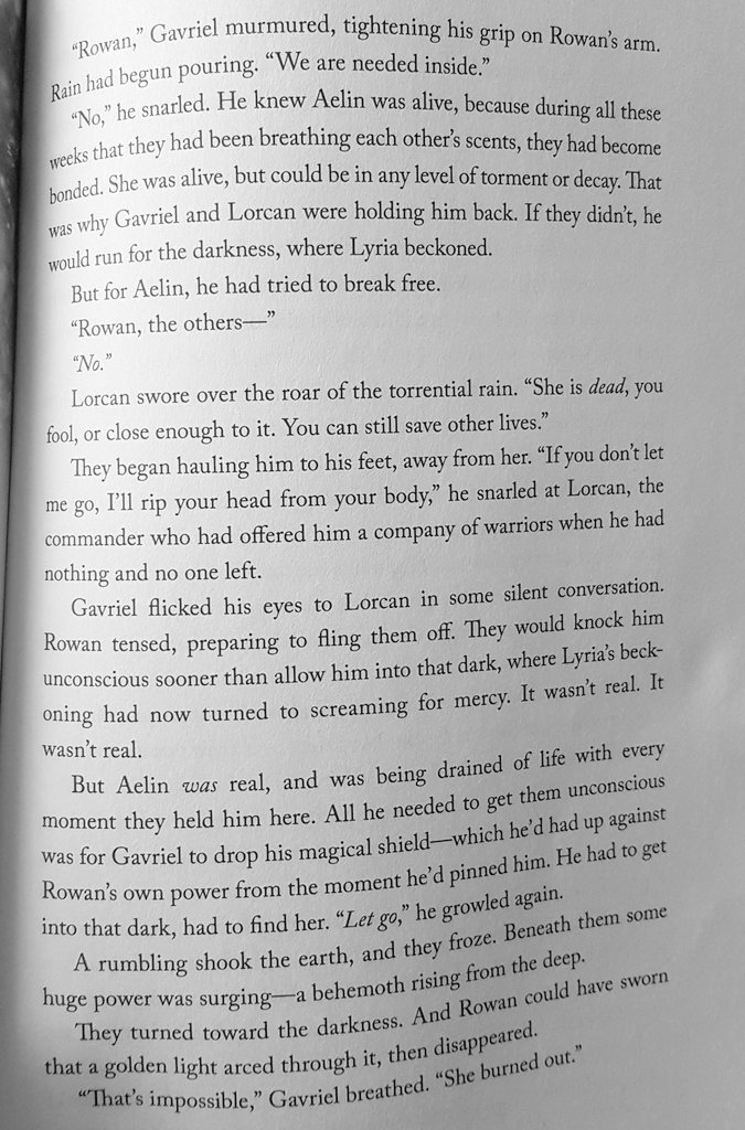 if rereading this book has shown me anything it's that THIS is how the dyad between ben and rey should've been.THIS IS HOW YOU WRITE A BOND BETWEEN SOULMATES.If a dyad makes people stronger, why was THIS not how palpatine met his end? Smh.
