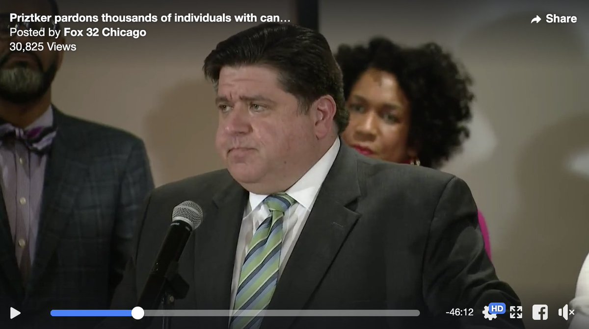 tomangell's tweet photo. BOOM: Illinois Gov. J.B. Pritzker just pardoned more than 11,000 people for past marijuana records—one day before legal recreational cannabis sales are set to begin in the state.

https://t.co/Bm5RiASkf3 https://t.co/iGls1MxzOW