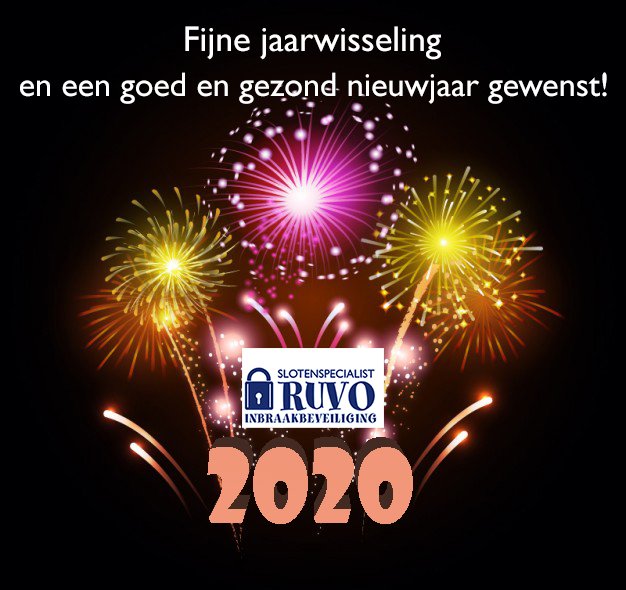 Wij van team RUVO wensen jullie alle goeds toe in 2020