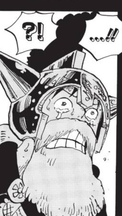 Standout Panel - I have said this before but it bears repeating: Oda’s willingness to have a male protagonist who shows emotional vulnerability, to the point of ugly crying/sobbing with joy (multiple times this chapter alone), is really important and incredibly rare.  #OPGrant