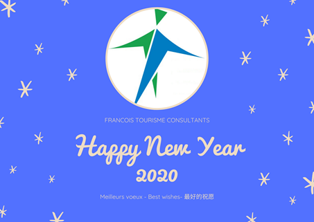 Philippe François et toute l'équipe de FTC vous souhaitent une très bonne année 2020, vers un tourisme responsable !