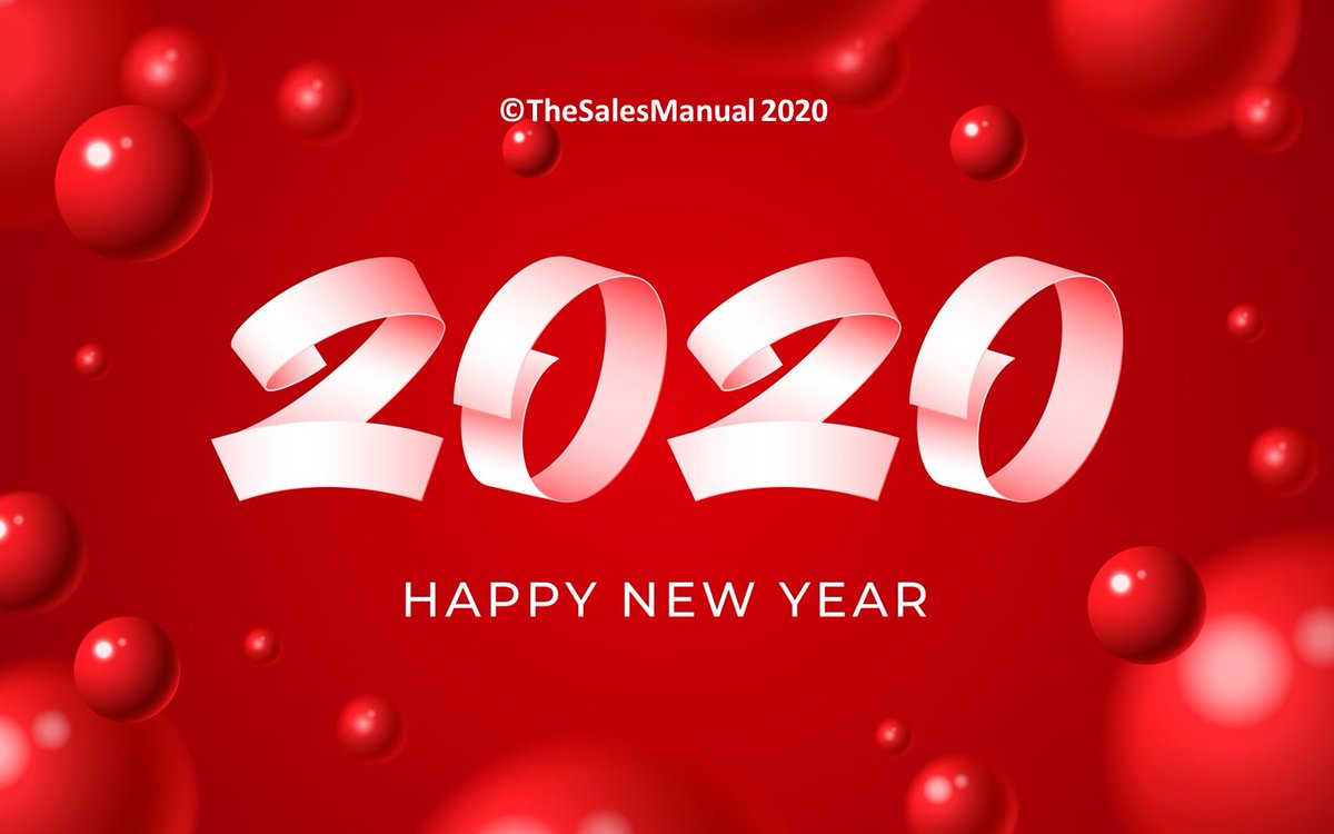 SalesManual's tweet photo. Peace, Love and Prosperity to all in 2020 from the SalesManual. New content coming soon :-) https://t.co/6jOWN0bGpR