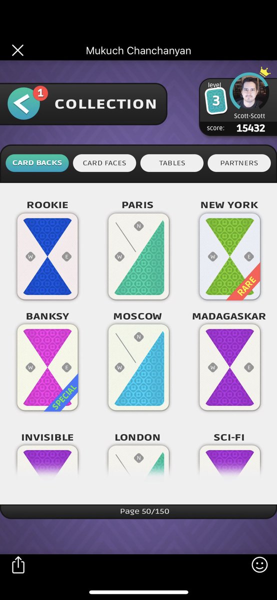 TrickyBridge's tweet image. First mockup of the cardback collection vs the latest one #bridge #contractbridge