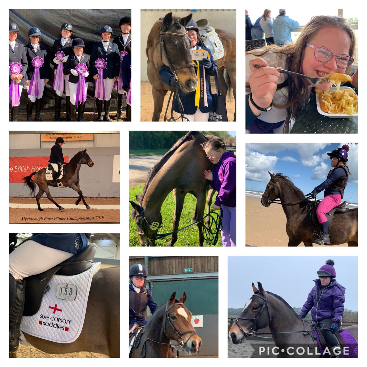 What a year 2019 was! 
<a href="/ParaDressage/">Paradressage News</a> Winter Championships <a href="/BDNorthern2018/">BD Northern Region</a> team at the Home International, beach trips &amp; starting a new journey with Scooby. Thank you <a href="/BEquinevets/">Beningbrough Equine</a> @CNG_Ltd <a href="/burrellce/">cathy burrell</a> @IzzyP_pararider <a href="/sophiewells90/">Sophie Wells OBE</a> for your amazing support.
Happy New Year 🎈💫🥂🥳