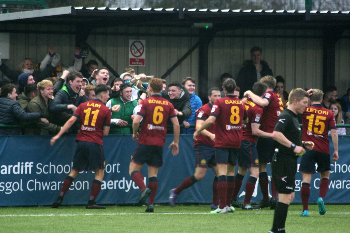 CardiffMetFC's tweet photo. @CymruLeagues @sgorio @YClwbPelDroed @FAWales @cardiffmet @CMetSUSport @CardiffMetSU @BalaTownFC @Kyle_McC @DanielRSpencer @TRNixon11 @willfuller1 @MrBarnettJ @emlynnlewis @jordanjaylam @BradWoolridge1 @facey93 Met’s debut WPL season in 16/17 started badly, picking up just one point from the first 6 matches with many tipping the club for relegation. The club finished 6th, beating Carmarthen 2-1 in the Europa Playoff Semi-Final before losing 1-0 to Bangor in the final #CardiffMetFCDecade https://t.co/P7BE1zCqq0